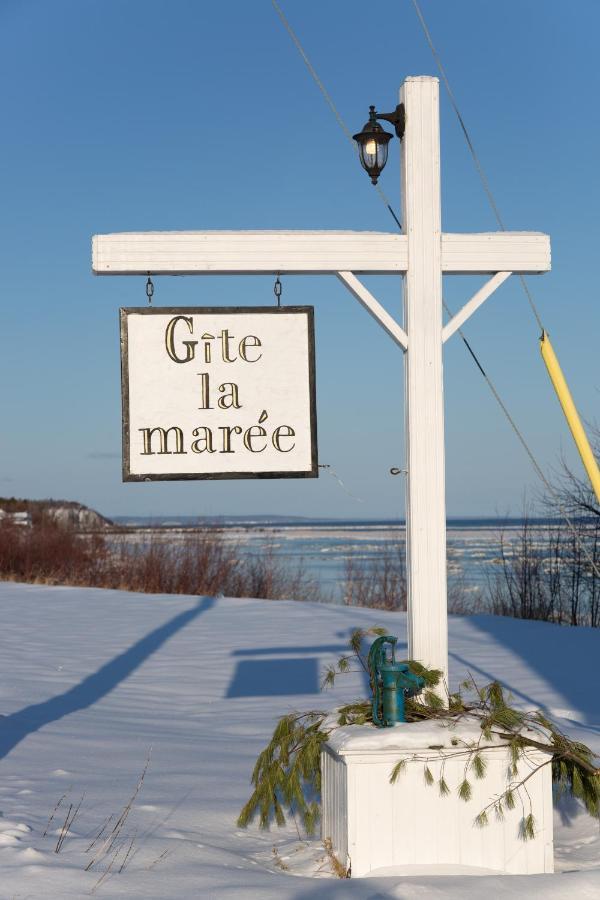Gite La Maree Portneuf Sur Mer Zewnętrze zdjęcie